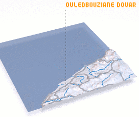 3d view of Douar Ouled Bou Ziane